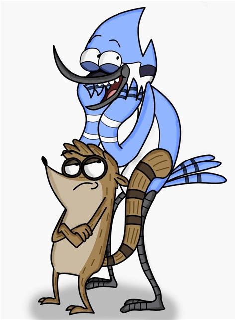 Regular Show Fan Art: Mordecai and Rigby | Cartoon, Regular show, Funny ...