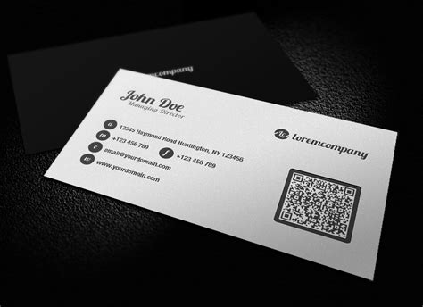 Amazing Examples of QR Code Business Card Designs - TutorialChip