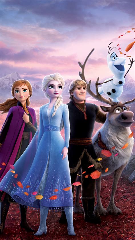 Download wallpaper 2160x3840 movie, 2019 movie, disney, frozen 2, 2160p ...