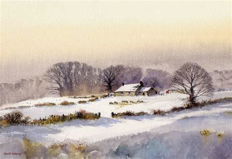 Winter trees in watercolor | Bellamy's Bivouac