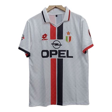 Maldini Ac Milan 1996-97 Away Jersey | Retro collection - Cyberried Store