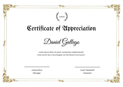 Free, Printable, And Customizable Award Certificate, 42% OFF