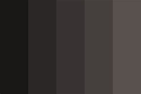 Black White Color Palette