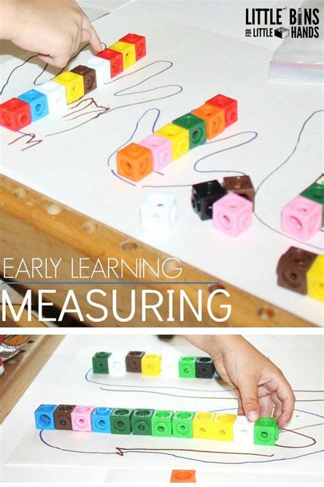 Fun Preschool Math Activity: Measure with Hands and Feet