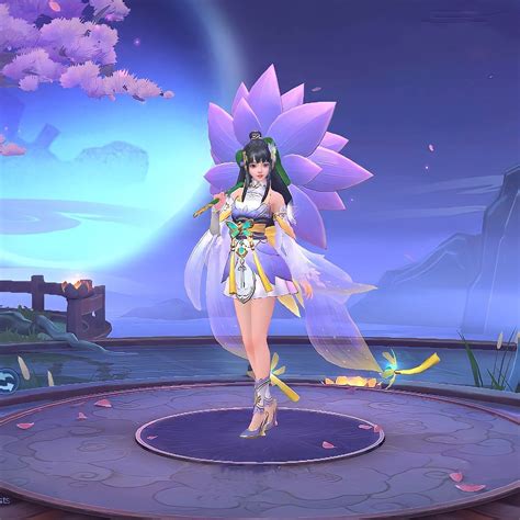 Kagura Annual Starlight Skin Water Lily | Gambar karakter, Ilustrasi ...