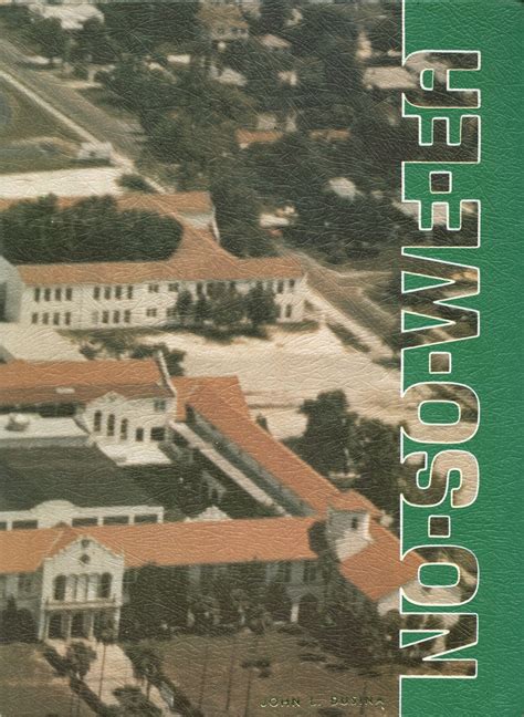 1980 yearbook from St. Petersburg High School from St. petersburg, Florida