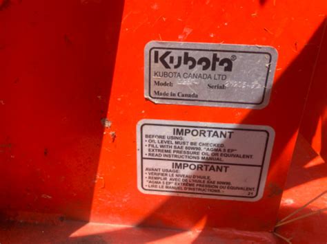 Kubota snowblower | Farming Equipment | Kamloops | Kijiji