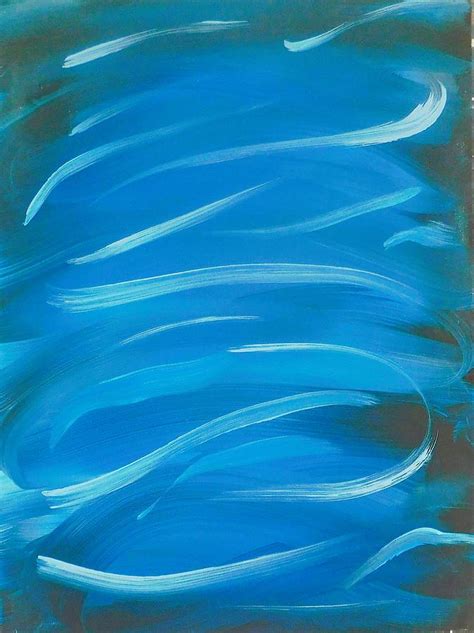 Blue swirl Painting by Lynda Zwolinski - Fine Art America