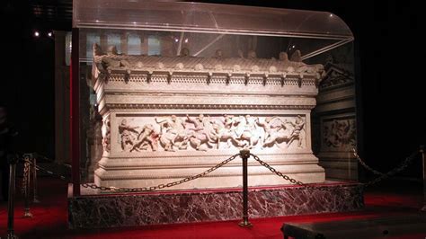 Alexander The Great's Sarcophagus in Istanbul