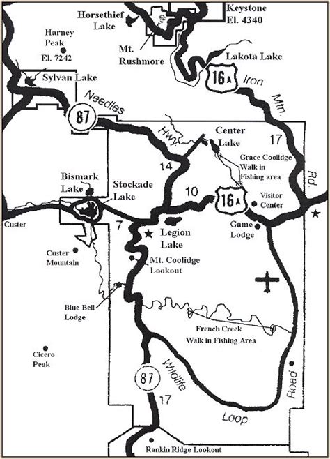 Custer State Park Trail Map - Maping Resources