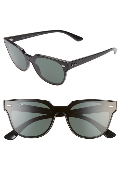 Ray-Ban 51mm Square Sunglasses in Black - Lyst