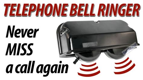 Suttle 171 Indoor/Outdoor Bell Phone Ringer Weatherproof - YouTube