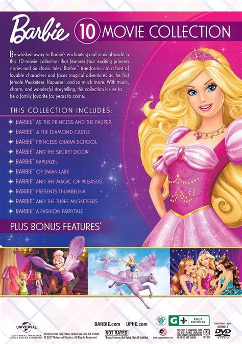 Barbie 10-Movie Classic Princess Collection BRAND NEW 10-DISC DVD SET ...