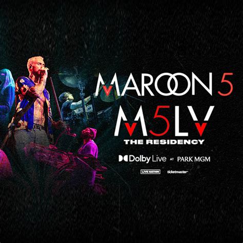 Maroon 5 Las Vegas | Show Dates & Tickets From $120