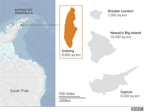 Big Antarctic iceberg edges out to sea - BBC News