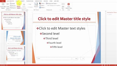 Hướng dẫn cách Master background powerpoint Dễ dàng và nhập vai