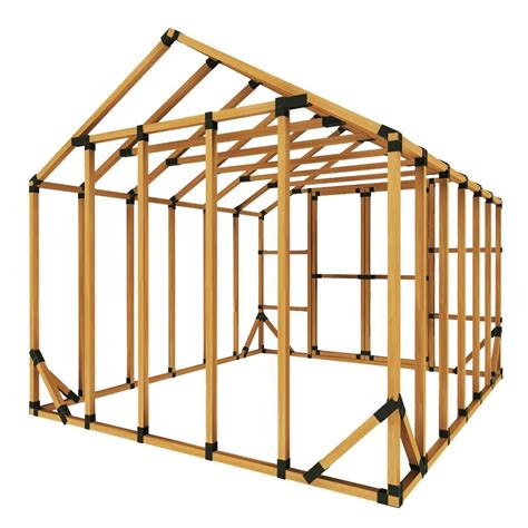 10X12 Standard Storage Shed Kit - E-Z Frame Structures | Storage shed ...