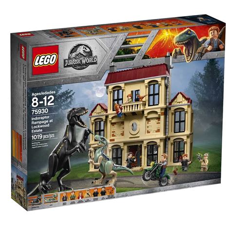 Jurassic World Caos Del Indorraptor en la Mansión Lockwood Lego