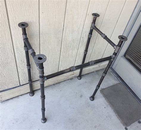 Sink Frame Iron Legs Sink Support Industrial Pipe Legs | Etsy