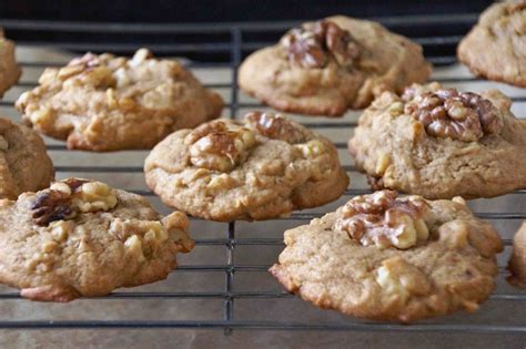 Maple Walnut Cookies | Recipe | Walnut cookies, Just desserts ...