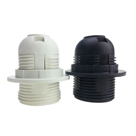 4A 250v E27 Light Bulb Base Plastic Full Lamp Holder Pendant Socket ...