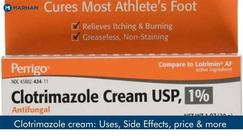 Clotrimazole Cream: Uses, Side Effects, Price & more | Marham