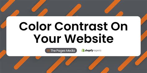 Color Contrast On Your Website – The Pages Media