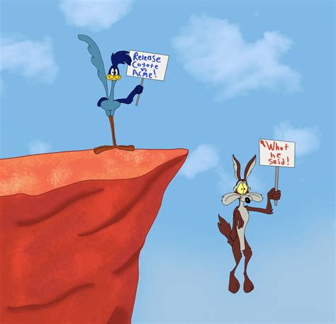 Coyote Vs Acme by Hyzenthlay-Rose on DeviantArt