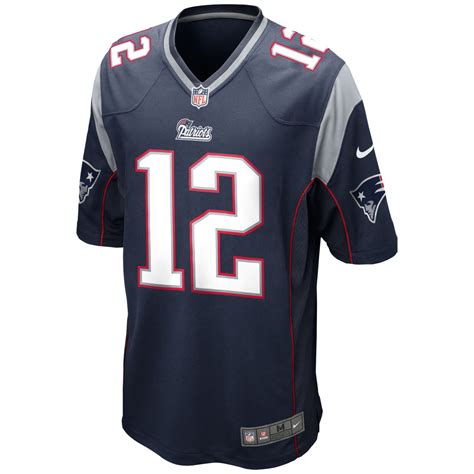 Nike Men's Tom Brady New England Patriots Game Jersey in Blue for Men ...