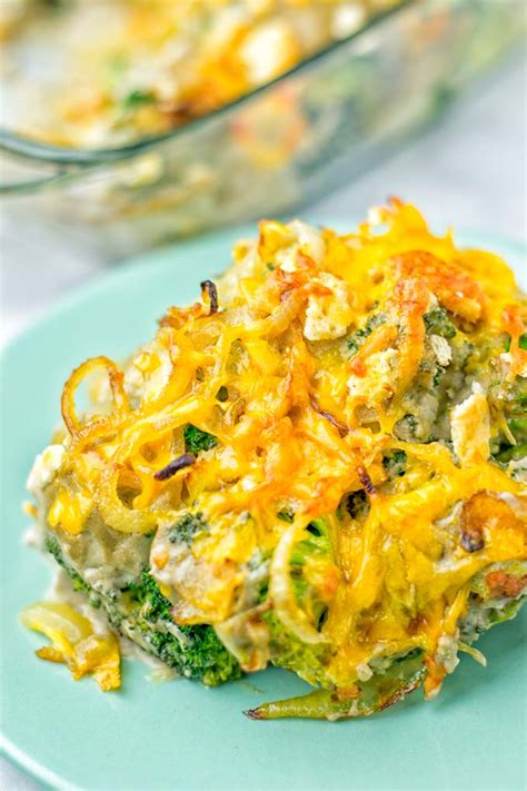 Vegan Broccoli Casserole - Contentedness Cooking