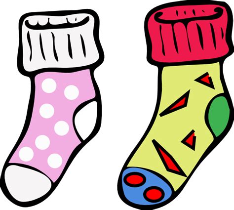 Socks2 Clip Art at Clker.com - vector clip art online, royalty free ...