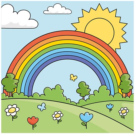 Colors For Kids Rainbow