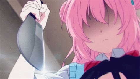 Anime Knife GIF - Anime Knife Mad - Discover & Share GIFs