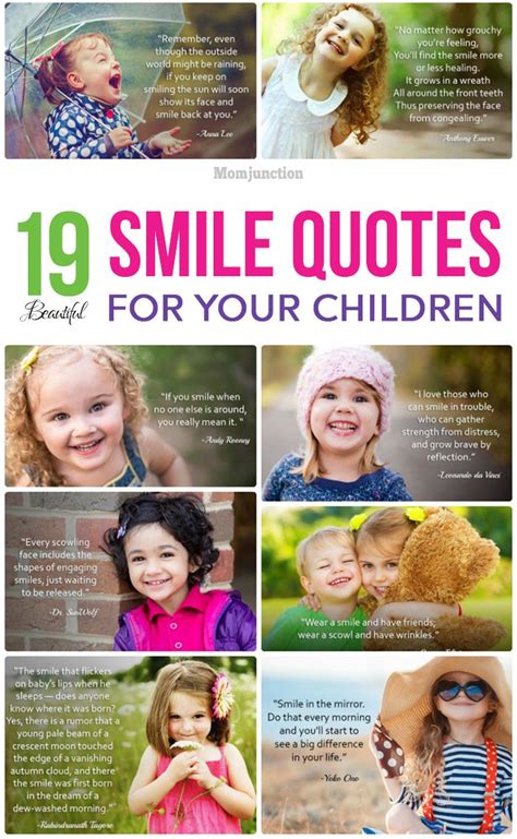 19 Beautiful Kids Smile Quotes | Child smile quotes, Smile quotes ...