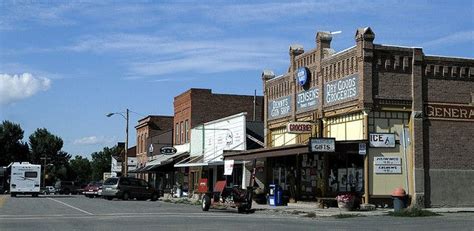 Downtown Sheridan, Montana.../ | Big sky country, Mountain states, Montana