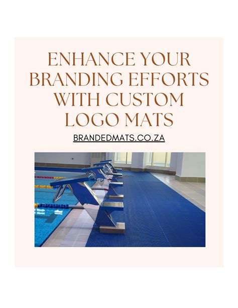 Enhance Your Branding Efforts with Custom Logo Mats by Branded Mats - Issuu