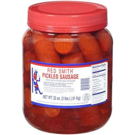 Red Smith Pickled Sausage, 32 Oz. - Walmart.com