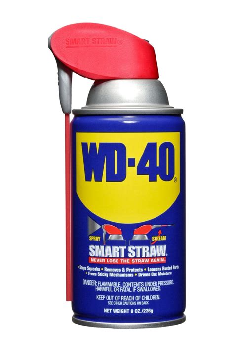 WD-40 Multi-Use Product Spray Lubricant with Smart Straw, 8 oz. WD40 ...