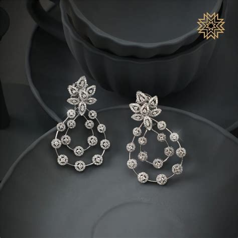 18 Out Of The Box Diamond Earrings Designs • South India Jewels