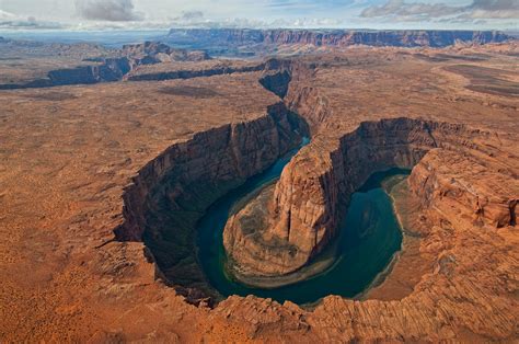 Horseshoe Bend Aerial View Wallpapers - Wallpaper Cave