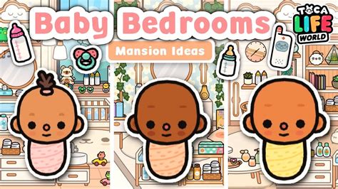 BABY BEDROOM MANSION IDEAS PART 1!! 🍼🥺💖 | Toca Life World - YouTube