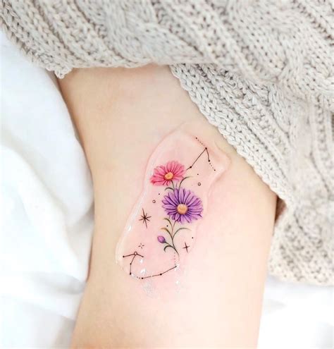 September Birth Flower Tattoos 2021073105 - September Birth Flower ...