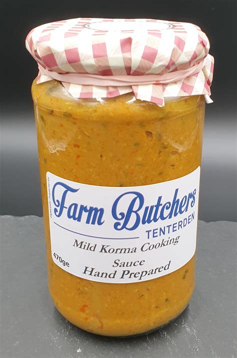 Mild Korma Cooking Sauce - Farm Butchers