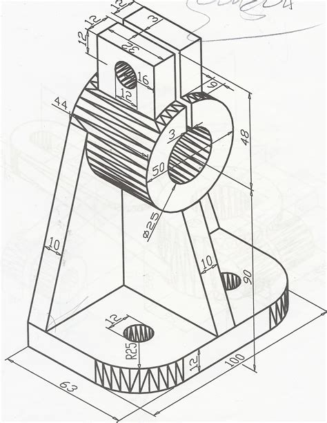 Mechanical Engineering Drawing at GetDrawings | Free download