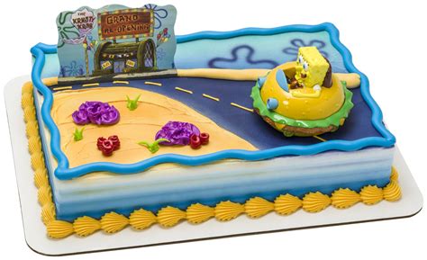 Spongebob Happy Birthday Cake