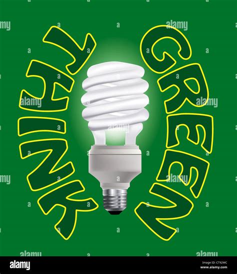 vector environmental light bulb Stock Photo - Alamy