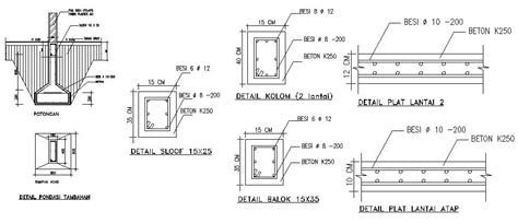 Gambar Detail Plat Lantai - 44+ Koleksi Gambar