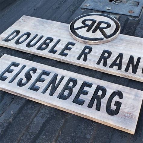 "Custom ranch signs. Any size and shape."