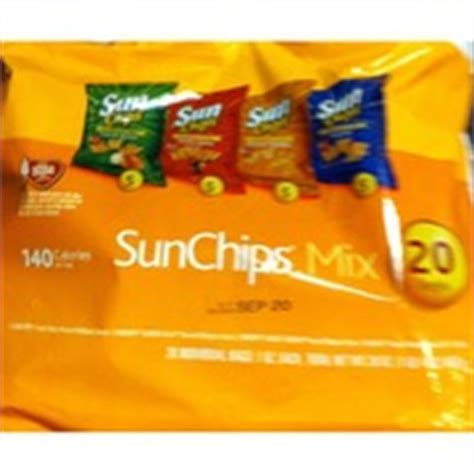 SunChips Mix, Assorted Flavors: Calories, Nutrition Analysis & More ...