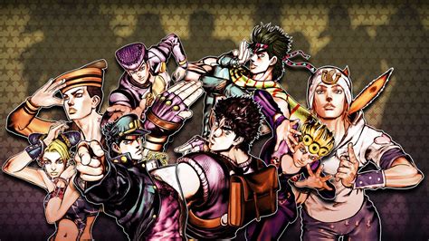 Jojo's Bizarre Adventure All Characters Wallpapers - Wallpaper Cave